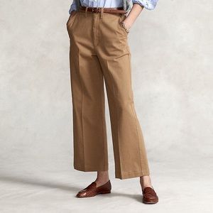 MALIPARMI Vintage Beige Wide Leg Pants 42